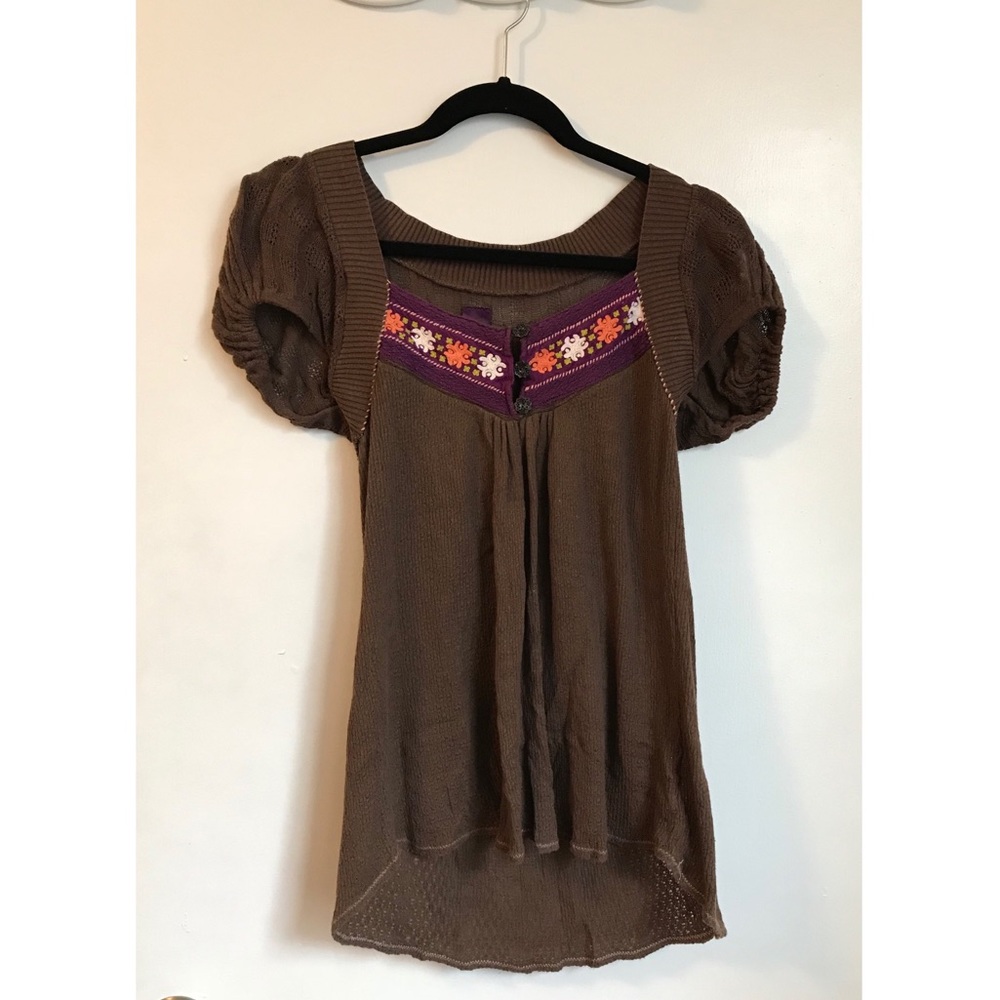 Free People Crochet Top